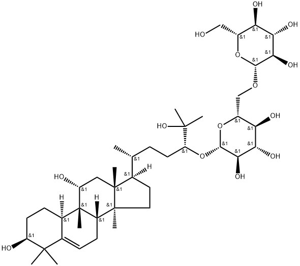 モグロシドII-A1 化学構造式