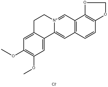 エピベルベリン塩化物 化学構造式