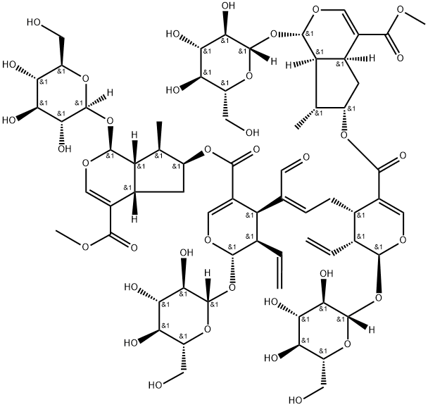 Dipsanoside B Struktur