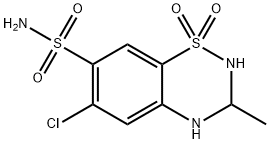 Hydrochlorothiazide Impurity F,890-67-5,结构式