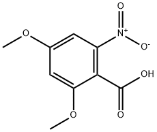 Benzoic acid, 2,4-dimethoxy-6-nitro- Structure