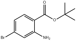 tert-Butyl 2-amino-4-bromobenzoate Structure