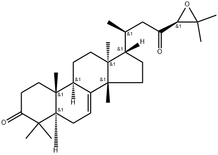 24,25-Epoxytirucall-7-en-3,23-dione 化学構造式
