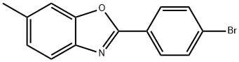 Benzoxazole, 2-(4-bromophenyl)-6-methyl- Structure