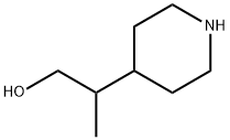 2-(4-piperidinyl)-1-propanol(SALTDATA: FREE) Struktur
