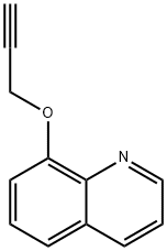 8-(丙-2-炔-1-基氧基)喹啉, 892459-26-6, 结构式