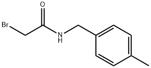 Acetamide, 2-bromo-N-[(4-methylphenyl)methyl]-,893417-08-8,结构式