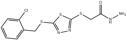 893726-70-0 2-[(5-{[(2-氯苯基)甲基]硫烷基}-1,3,4-噻二唑-2-基)硫烷基]乙酰肼