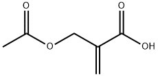 2-Propenoic acid, 2-[(acetyloxy)methyl]-
