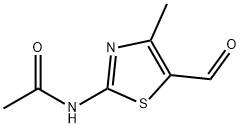N-(5-甲酰基-4-甲基噻唑-2-基)乙酰胺 结构式