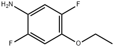 Benzenamine, 4-ethoxy-2,5-difluoro- Struktur