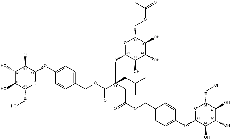 Gymnoside III Structure