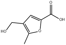 2-Furancarboxylic acid, 4-(hydroxymethyl)-5-methyl- Struktur