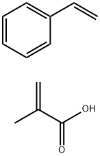 苯乙烯/丙烯酸(酯)类共聚物钠,9010-92-8,结构式