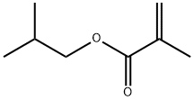 メタクリル酸イソブチル (ポリマー) 化学構造式