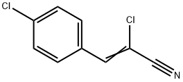 2-Propenenitrile, 2-chloro-3-(4-chlorophenyl)- Struktur