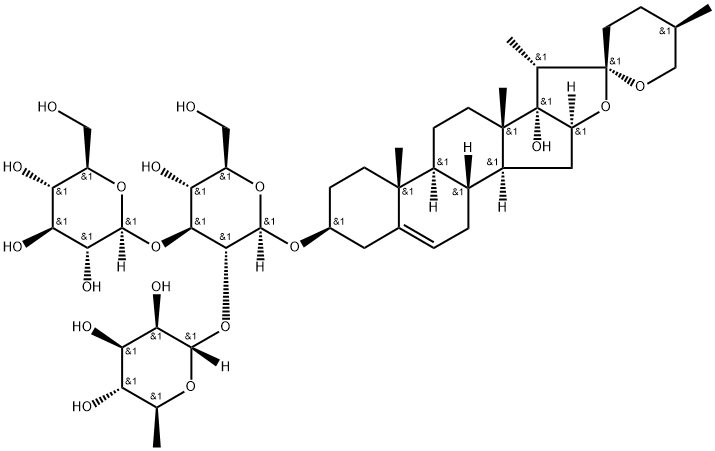 17-hydroxygracillin 化学構造式