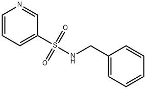 N-benzylpyridine-3-sulfonamide Struktur