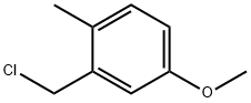 Benzene, 2-(chloromethyl)-4-methoxy-1-methyl- Struktur