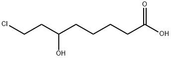 8-Chloro-6-Hydroxyoctanoic Acid Structure