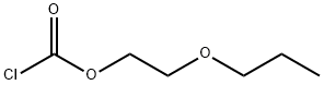 2-propoxyethyl chloroformate Structure