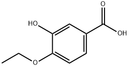 Benzoic acid, 4-ethoxy-3-hydroxy- Struktur