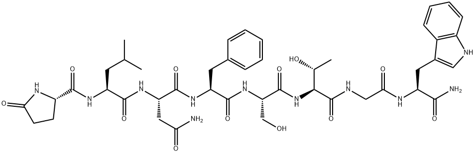 ADIPOKINETIC HORMONE II, 90549-76-1, 结构式