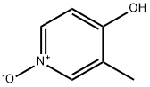 3-甲基-4-羟基吡啶氮氧化物,90724-56-4,结构式