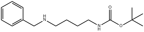 Carbamic acid, N-[4-[(phenylmethyl)amino]butyl]-, 1,1-dimethylethyl ester|(4-(苄基氨基)丁基)氨基甲酸叔丁酯