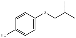 Phenol, 4-[(2-methylpropyl)thio]- Struktur
