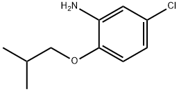 5-氯-2-异丁氧基苯胺, 90944-94-8, 结构式