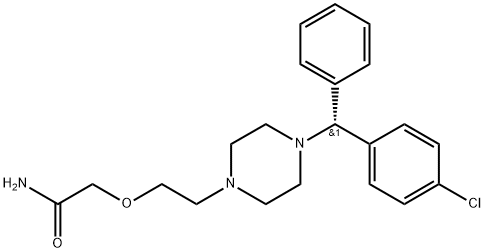 Levocetirizine amide impurity HCl Structure