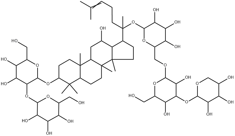 Ginsenoside Ra3 Struktur