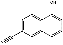 5-羟基-2-萘腈, 91059-47-1, 结构式