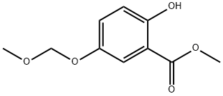 2-羟基-5-(甲氧基甲氧基)苯甲酸甲酯,91062-21-4,结构式