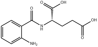 L-Glutamic acid, N-(2-aminobenzoyl)- Structure