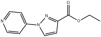 1-(4-吡啶基)吡唑-3-甲酸乙酯,911463-79-1,结构式