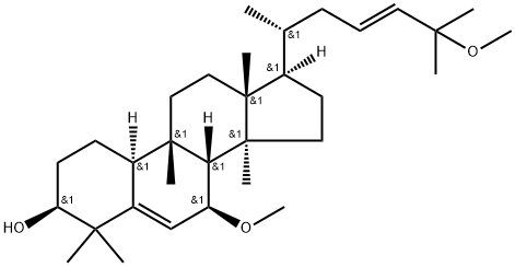 (23E)-7BETA,25-二甲氧基南瓜-5,23-二烯-3BETA-醇, 912329-03-4, 结构式