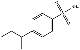 Benzenesulfonamide, 4-(1-methylpropyl)- Structure