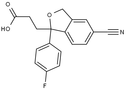 艾司西酞普兰杂质,91283-87-3,结构式