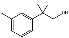 β,β-difluoro-3-methyl- Benzeneethanol Structure
