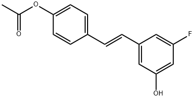 Resveratrol analog 2 化学構造式