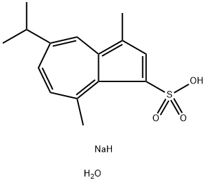 愈创蓝油烃三磺酸钠盐, 916445-22-2, 结构式