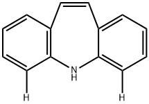 Iminostilbene-d2 化学構造式