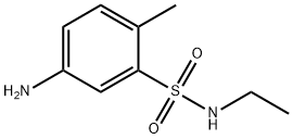 Benzenesulfonamide, 5-amino-N-ethyl-2-methyl- Struktur
