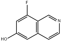 8-fluoroisoquinolin-6-ol Struktur