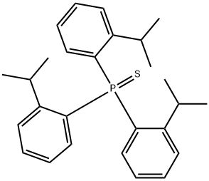tris(o-isopropylphenyl)phosphine sulfide, 918962-33-1, 结构式