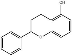 2H-1-Benzopyran-5-ol, 3,4-dihydro-2-phenyl- Structure