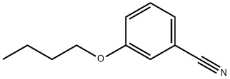 Benzonitrile, 3-butoxy- Structure