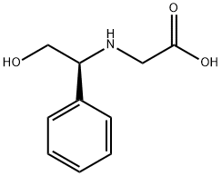 (S)-2-((2-Hydroxy-1-phenylethyl)amino)acetic Acid Struktur